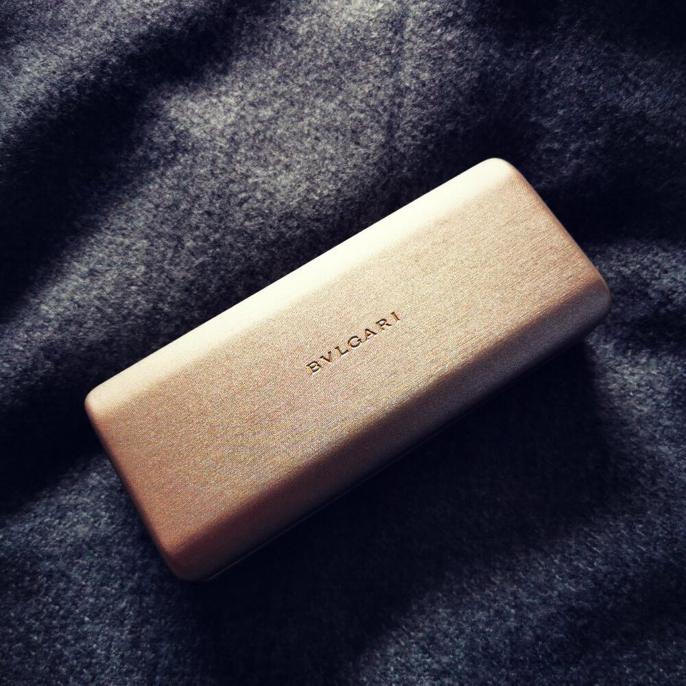 Bulgari BVLGARI Eye glasses case - hardshell - like new condition